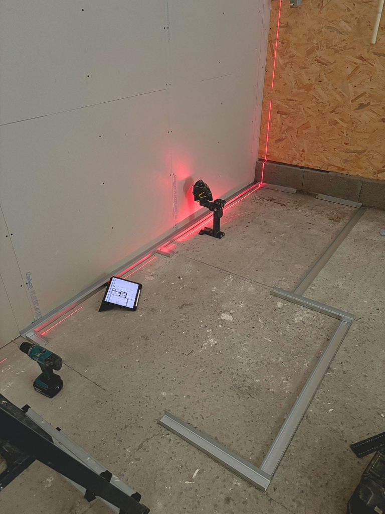 préparation placo laser - jobber